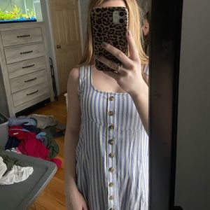 American Eagle xs button down dress (new w/ tags)